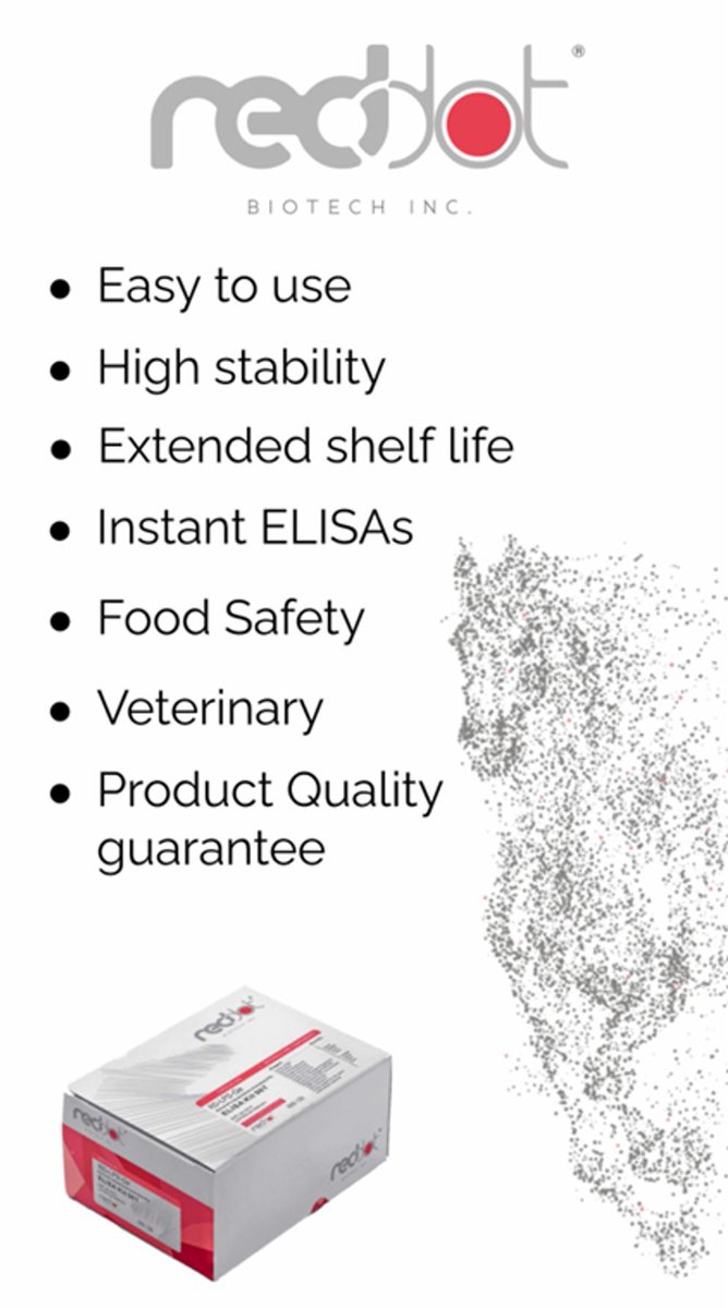 Have you tried Reddot Biotech's ELISA kits?

One of our most trusted suppliers of research use ELISA kits, Reddot Biotech have been serving the global market with an extensive range of ELISA kits in various formats since their founding in 2015.
