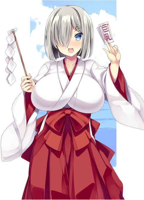 12周年浜風(巫女) 