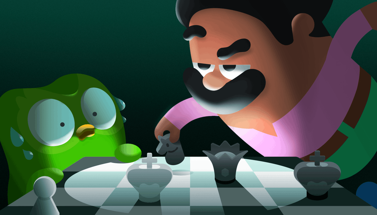 アプリ内でもうすぐオスカーとチェスが学べるようになるよ！日本語版はもう少し待っててね📷