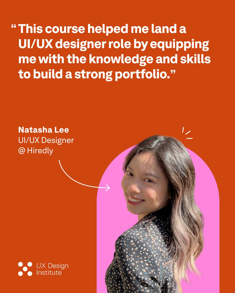 Ready to start your UX career? Learn about our Professional Diploma in UX Design here: l8r.it/9t2u 👏⁠
⁠
#Jobs #UX #Design #TechJobs #UXportfolio⁠