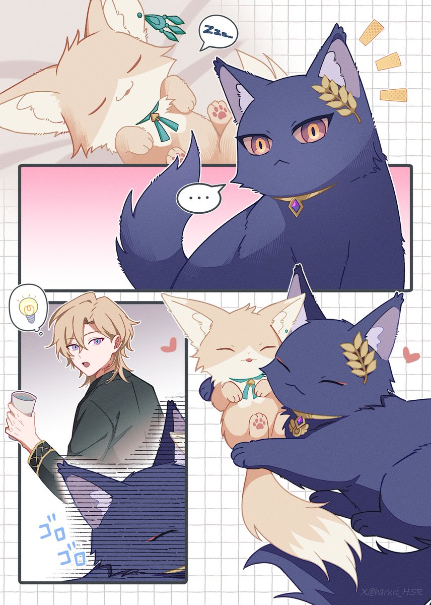 haruri_HSR's tweet image. 誘惑🛁🦚+🐱
#ratiorine #レイチュリ