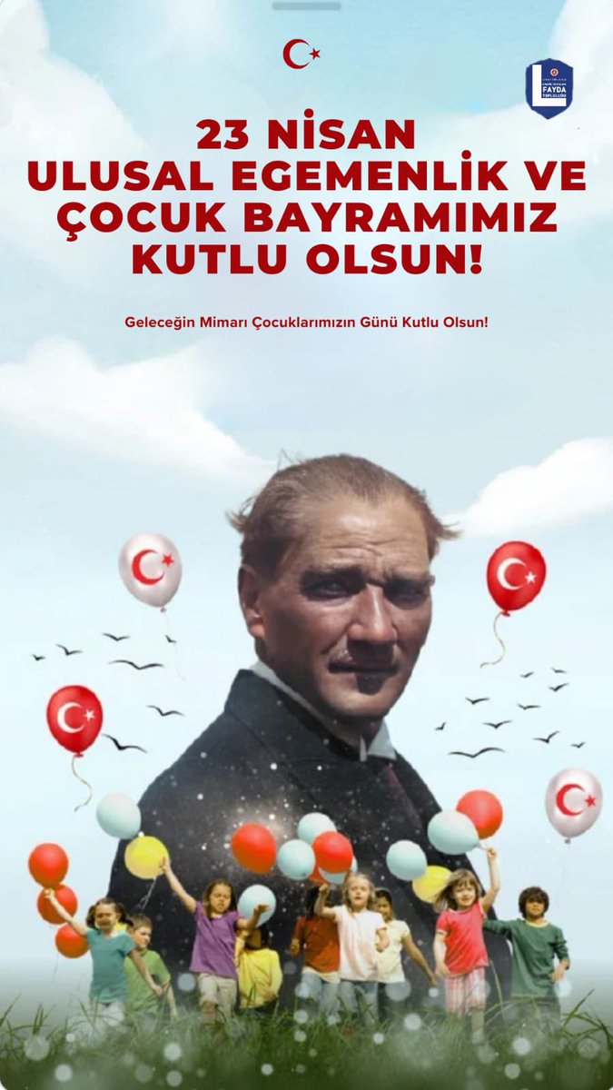 23 Nisan Ulusal Egemenlik ve Çocuk Bayramı’nı, Gazi Mustafa Kemal Atatürk’ün armağan ettiği bu özel günü, LÖSEV olarak lösemiyle mücadele eden güçlü ve cesur çocuklarımızla birlikte coşkuyla kutluyoruz; onların gülümsemesi en büyük umudumuz, bayramları ise en güzel hediyemizdir.