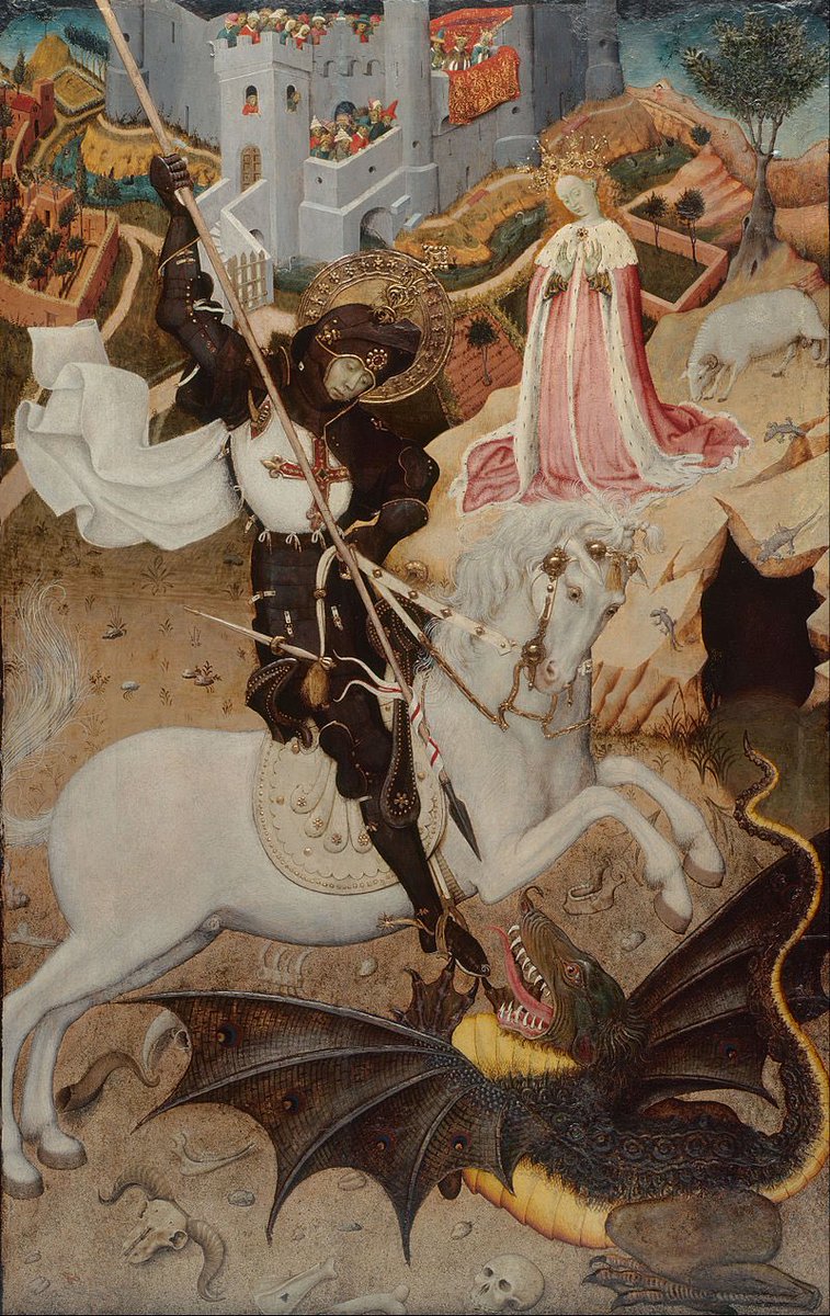 MedievalScholar's tweet image. Happy Saint George’s Day my dear followers!