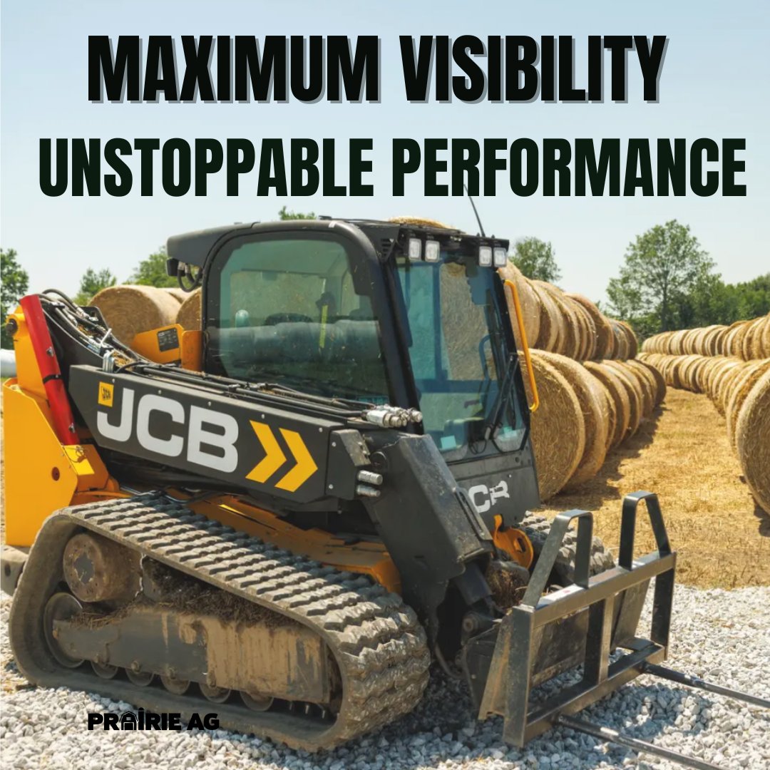 Power. Precision. Built to Perform.
The JCB 300T delivers lift, visibility, and durability in one tough machine.

Contact us to learn more ▶️ loom.ly/RmqrbR0.

#PrairieAG #JCB #Skidsteer #ConstructionEquipment #MiniExcavator #CanadianAgriculture