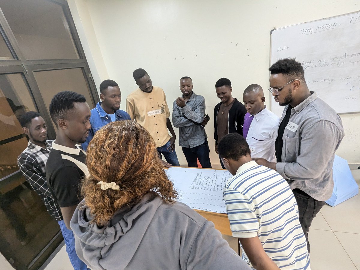 Day 1; Training on Positive Masculinity: It's about free from the "man box"those harmful societal expectations that give pressure to men. One facilitator said; True strength lies not in control or silence, but in empathy, self-awareness, and the courage to unlearn toxicity.