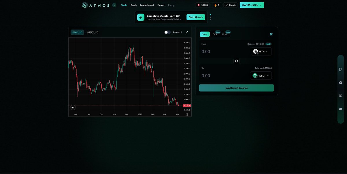 VMemecoin's tweet image. 3/ 🔗 While others build walls, we’re creating bridges. Our mission is simple: break the DeFi monotony! Let’s turn “buy high, sell low” into “play more, earn more.” Who said trading can’t be fun? It&apos;s fun when you use Atmos protocol 
#FunFinance #DeFiRevolution