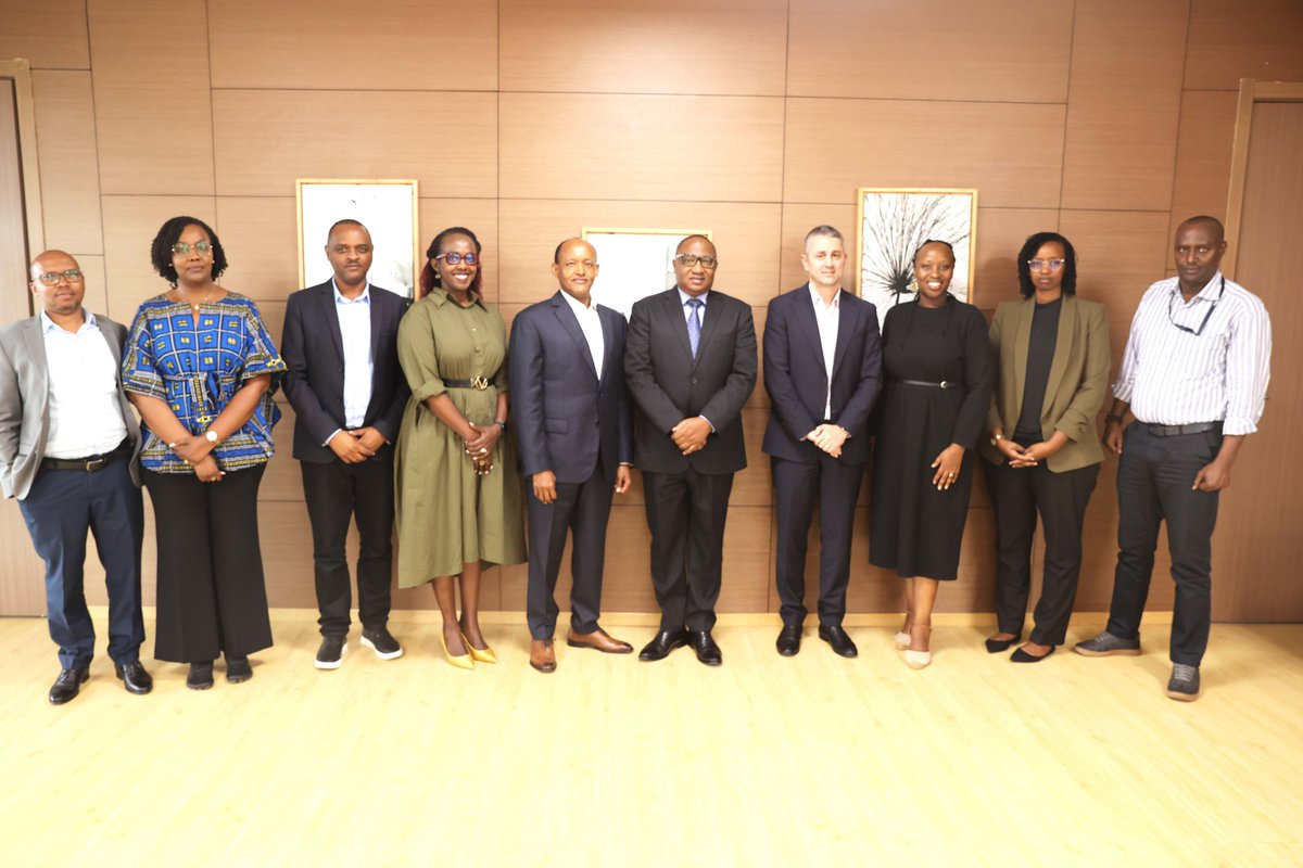 MTNRwanda's tweet photo. Meet our new CEO! @Monzer455 kicked off his introduction to @RURA_RWANDA, where he met the Director General, Evariste Rugigana, and senior leadership. The meeting was a great opportunity to reinforce MTN’s commitment to service excellence and national collaboration.
This initial engagement promises to yield a productive and impactful relationship. #DoingGoodTogether