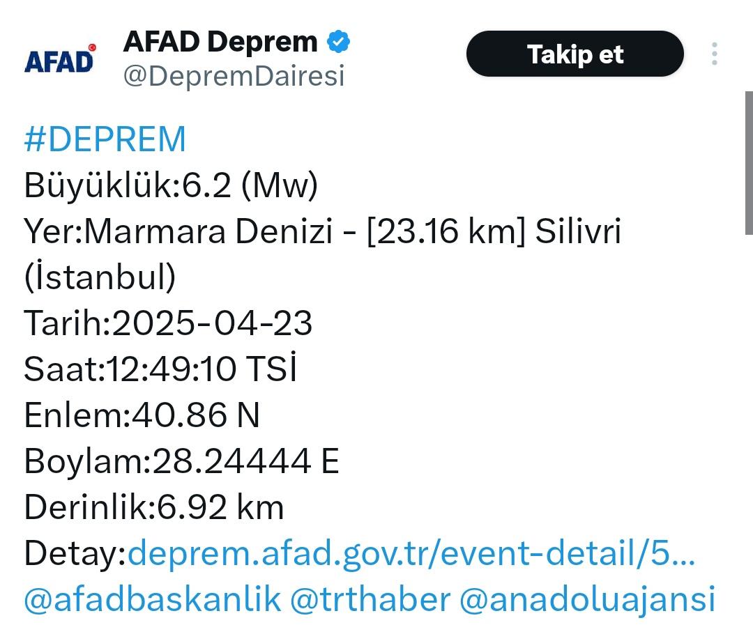 GEÇMİŞ OLSUN İSTANBUL
#deprem