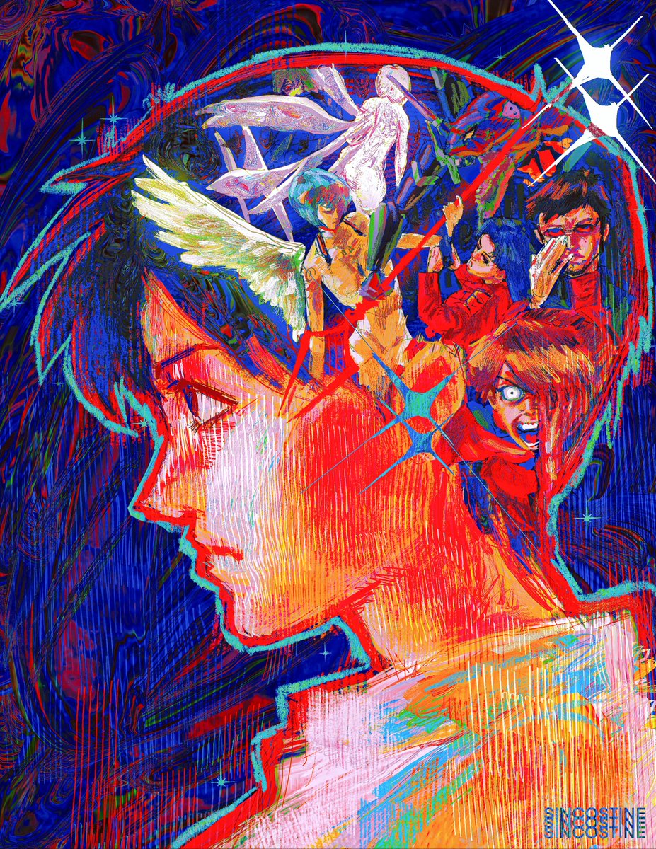 sincostine's tweet image. HUMAN INSTRUMENTALITY PROJECT ✦ 
#エヴァンゲリオン #EVANGELION