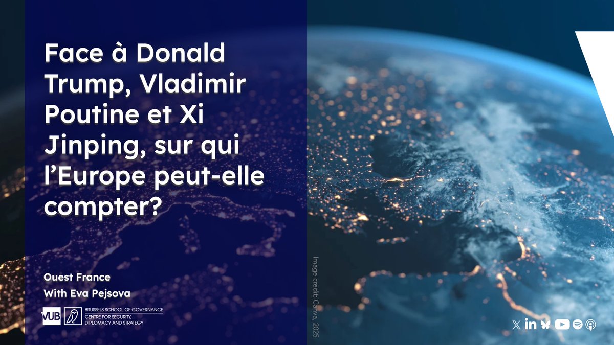CSDS (@csds_brussels) on Twitter photo In a recent piece by <a href="/OuestFrance/">Ouest-France</a>, our Japan Chair Eva Pejsova provided her views on Europe's approach to Presidents Trump, Putin and Jinping and the importance of partnerships.
Read (en FR)🔸 ouest-france.fr/europe/face-a-… In a recent piece by <a href="/OuestFrance/">Ouest-France</a>, our Japan Chair Eva Pejsova provided her views on Europe's approach to Presidents Trump, Putin and Jinping and the importance of partnerships.
Read (en FR)🔸 ouest-france.fr/europe/face-a-…