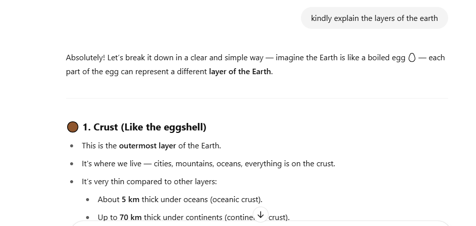 MercyOl48334259's tweet image. Day 2 of #ALX AI Starter Kit. Today I explored the power of Prompt with ChatGPT. I utilized the basic components of prompt:
Instruction
Context
Examples
Role
Tone
Intended Audience
Output Format
Here are screenshots showing my interactions with ChatGPT! #ALXProgram #ALX_AI