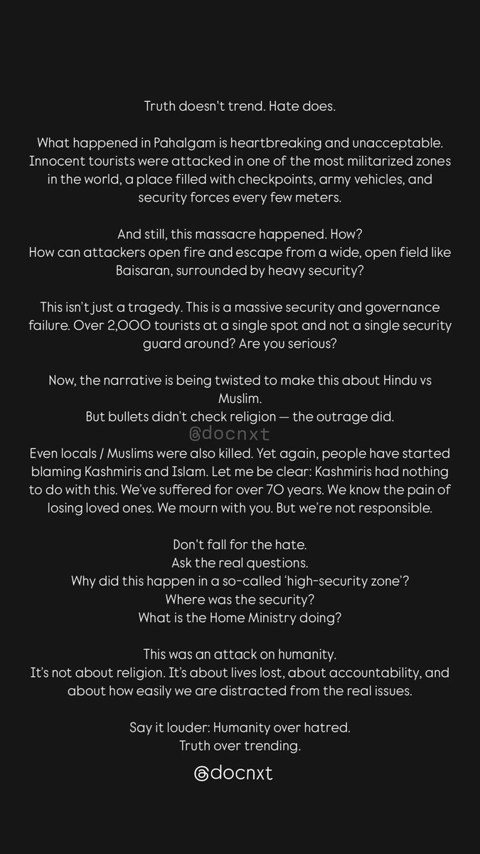 Read to know the truth and ask the real question to the government!!!