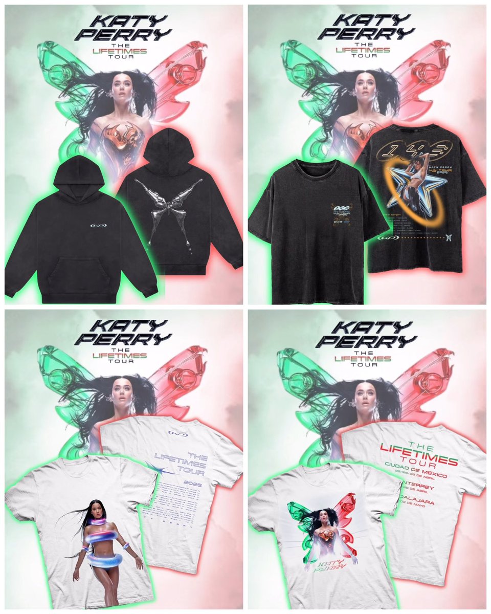 🦾 | First look at the official Lifetimes Tour merch ♾️🦋