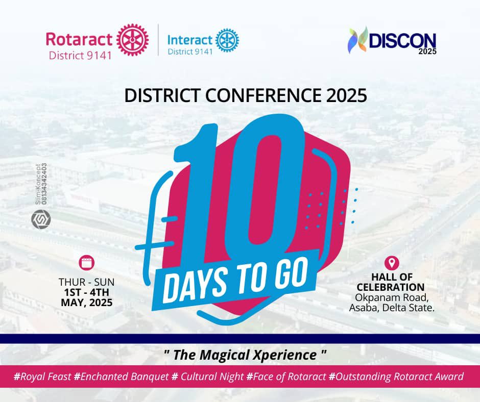 10 DAYS TO DISCON 2025!
Pack your mindset, vibes, culture wear &amp; phone.
Let’s make magic!
#DISCON2025 #MagicOrNothing