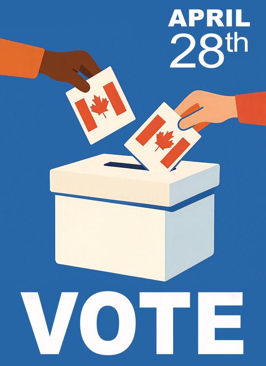 VotePartyCanada's tweet photo. It's not too early to start planning for the April 28th federal election! Make a #VoteDate with a non-voter and help them vote! https://t.co/DVqtEUUXp3 (please share/thank you!) @MargaretAtwood #cdnpoli https://t.co/MXRsOSFrCm