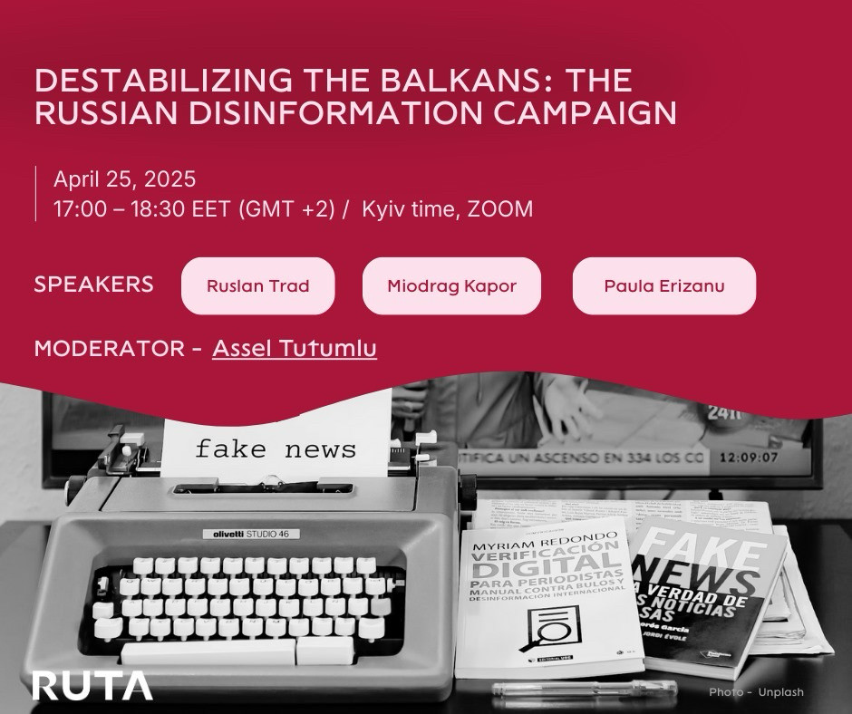 Our next webinar will be taking a close look at the destabilizing impact of Russian disinformation campaigns, largely focusing on the Balkans but also integrating latest insights from Romania and Moldova ahead of crucial elections. Register and join us: us06web.zoom.us/webinar/regist…
