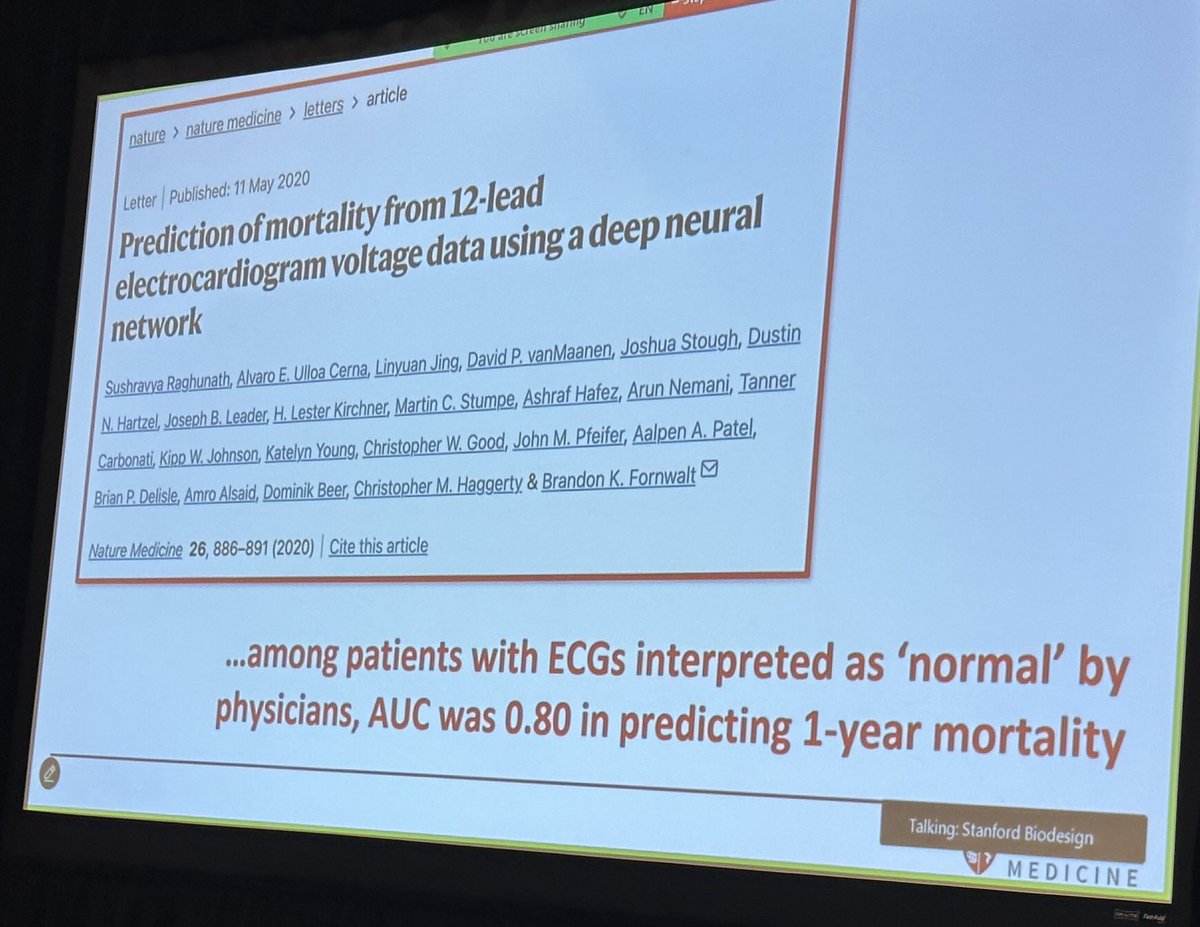Sanjiv Narayan (@s_narayanmd) on Twitter photo #Epeeps #AI of the resting #ECG can identify long term outcomes, risk for Sudden cardiac arrest, AF. Next - increase positive predictive value <a href="/TinaBaykaner/">Tina Baykaner</a> <a href="/leftbundle/">Mintu Turakhia, MD MS</a> <a href="/EmmaSvennberg/">Emma Svennberg</a> <a href="/DavidDuncker/">David Duncker</a> #StanfordEP2025 #Epeeps #AI of the resting #ECG can identify long term outcomes, risk for Sudden cardiac arrest, AF. Next - increase positive predictive value <a href="/TinaBaykaner/">Tina Baykaner</a> <a href="/leftbundle/">Mintu Turakhia, MD MS</a> <a href="/EmmaSvennberg/">Emma Svennberg</a> <a href="/DavidDuncker/">David Duncker</a> #StanfordEP2025