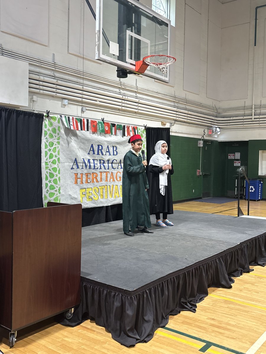 INSITE_Mideast's tweet photo. What a wonderful celebration of Arab American Heritage Month! Huge thanks to Al-Iman School in Raleigh for hosting and to the Arabic Teachers’ Council of NC and NC State University for their incredible collaboration in making this special event possible for the community. https://t.co/apUTtXFE3s