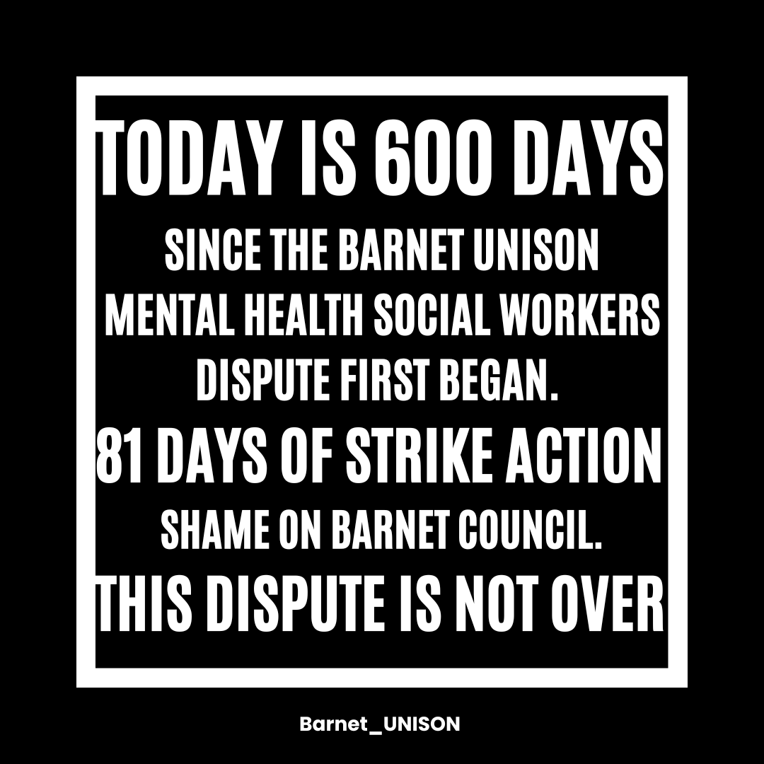 barnet_unison's tweet photo. #BarnetUNISON mental health social workers
#UnsafeWorkplace #DoTheRightThing
@NolanLibby @Jordanriv @Heccles94 @SocialistNHS @SocialistHB @BMA_JuniorDocs @TheBMA @keepnhspublic @mhnewworldwatch https://t.co/YqKfjLJyoT
