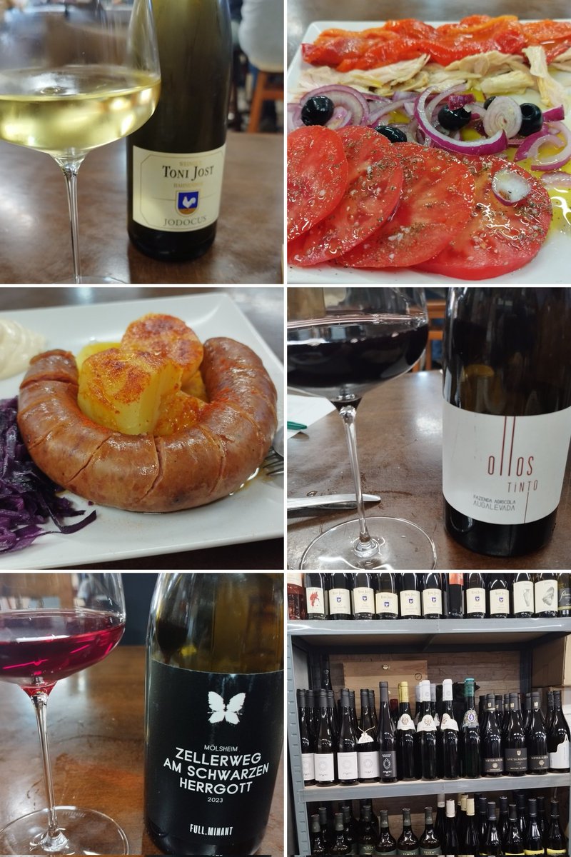 Me ha encantado <a href="/lasriasgijon/">Las Rias Gijón</a> donde Felipe muestra con gran maestría su pasión al vino. Un sitio ineludible para los que adoramos este mundo líquido si estamos en Gijón. El pinot noir de Zellerweg me ha parecido impresionante. Mucho suelo y persistencia en boca.