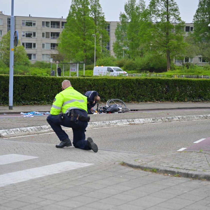 Fietser overleden na ongeval in Hoofddorp