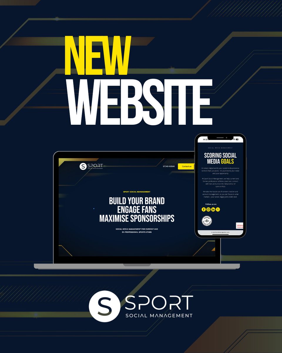 SportSocialMgt's tweet image. Sport Social Management now has it's own official website 📲
🔗 sportsocialmanagement.com
You can now email tommy@sportsocialmanagement.com directly for @SportSocialMgt enquiries