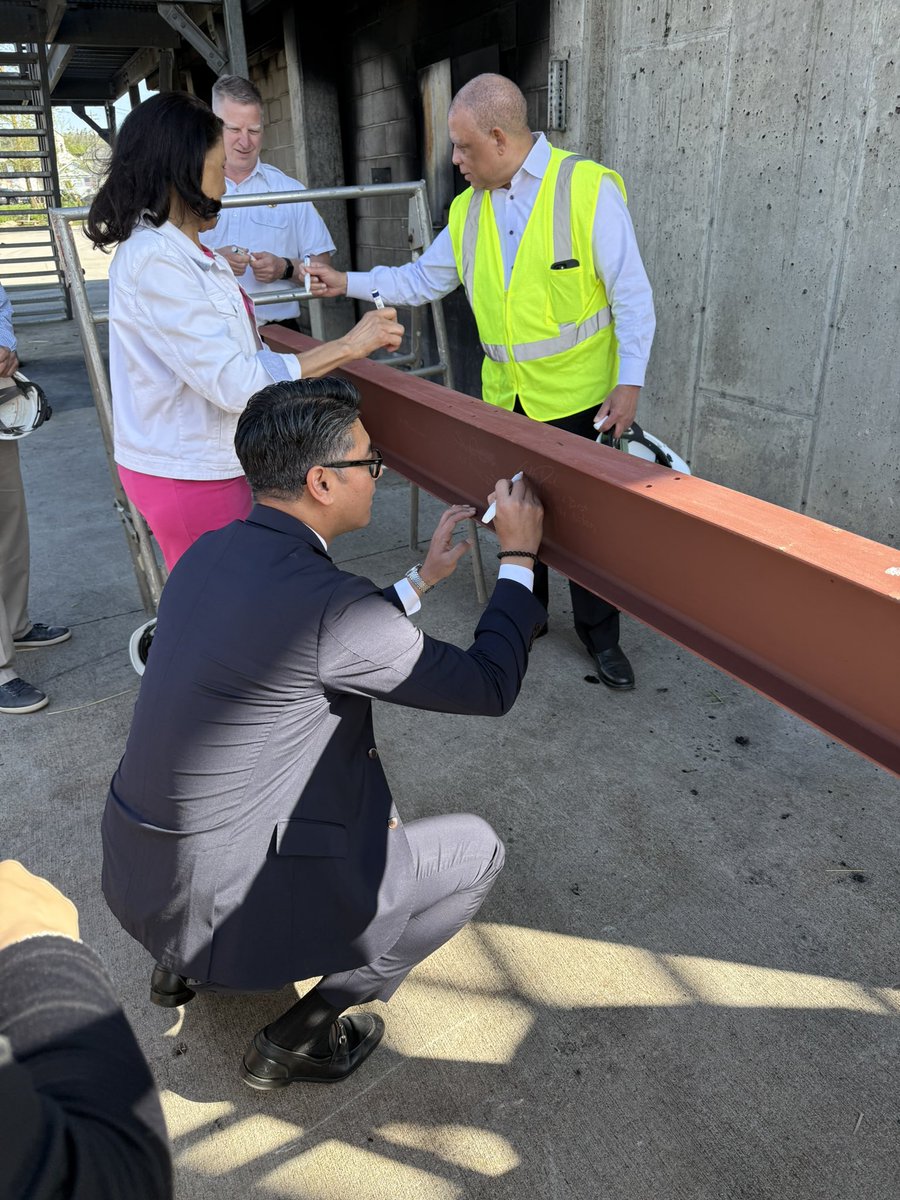 Started off the day with <a href="/CincyFireEMS/">Cincy Fire & EMS</a> to help celebrate the construction of a new tower and training facilities. 

We couldn’t be more excited that trainees will have access to the latest and greatest spaces. Thank you all for what you do.