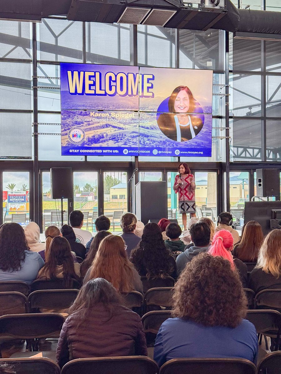 I was honored to speak at Riverside County's Youth Commission’s 27th Annual Youth Summit, “Today’s Youth, Tomorrow’s Leaders,” and deliver the opening remarks at Diamond Stadium in Lake Elsinore.