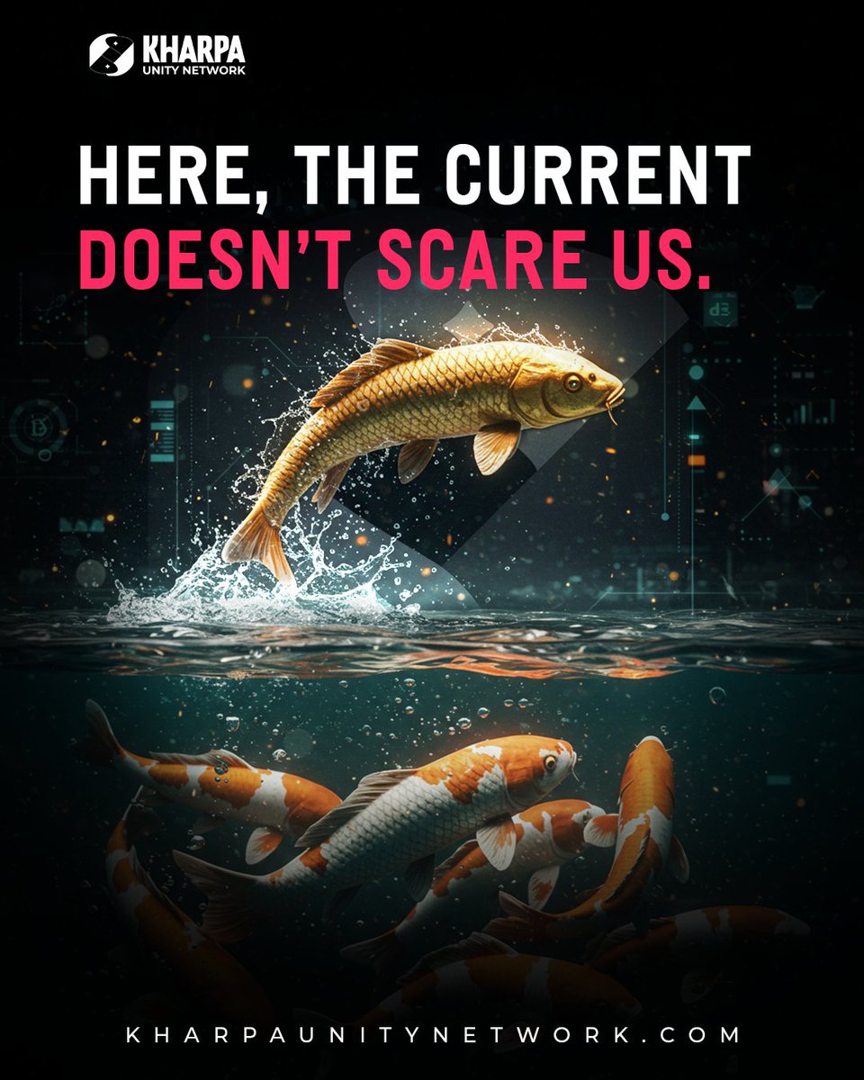 KharpaUnity's tweet image. 🌊 Here, the current doesn’t scare us.

At Kharpa Unity Network, we are more than holders — we are builders of a new crypto ecosystem.

💬 Join our community and be part of the transformation.
 
The future is collective. The future is Kharpa.

🔗 Join now: kharpa.link/invite?member=…