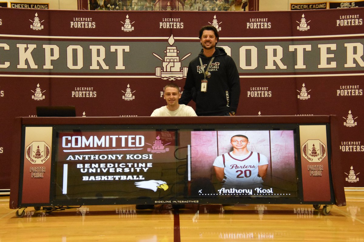Lockport Township Basketball (@lockport_hoops) on Twitter photo CONGRATULATIONS ANTHONY KOSI!
🏀⚓🏀⚓🏀
<a href="/AnthonyKosi2/">Anthony Kosi</a> <a href="/LockportHS205/">Lockport Township High School</a> <a href="/BenUMensBBall/">BenU Men’s Basketball</a> CONGRATULATIONS ANTHONY KOSI!
🏀⚓🏀⚓🏀
<a href="/AnthonyKosi2/">Anthony Kosi</a> <a href="/LockportHS205/">Lockport Township High School</a> <a href="/BenUMensBBall/">BenU Men’s Basketball</a>