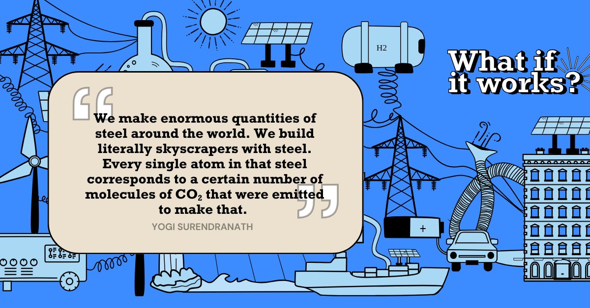 New podcast episode! Yogi Surendranath, a chemist and chemical engineer at MIT, explores the surprisingly carbon-intensive processes behind so many of the things making up our world. mitsha.re/qBj850VGcPG