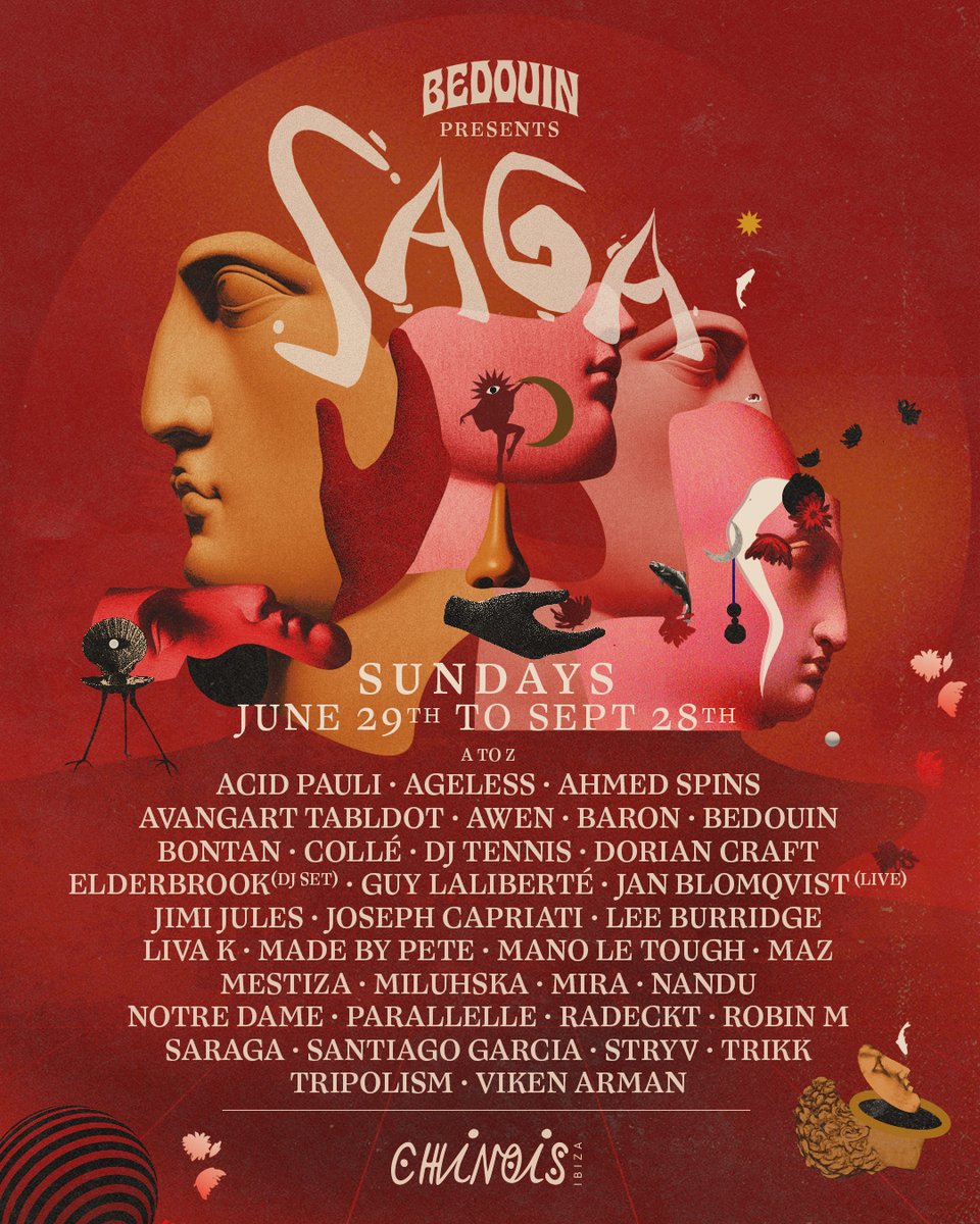 BedouinSaga's tweet photo. Saga 2025. A new chapter. A new dawn.  

#ibiza2025 https://t.co/hY061TZYyZ
