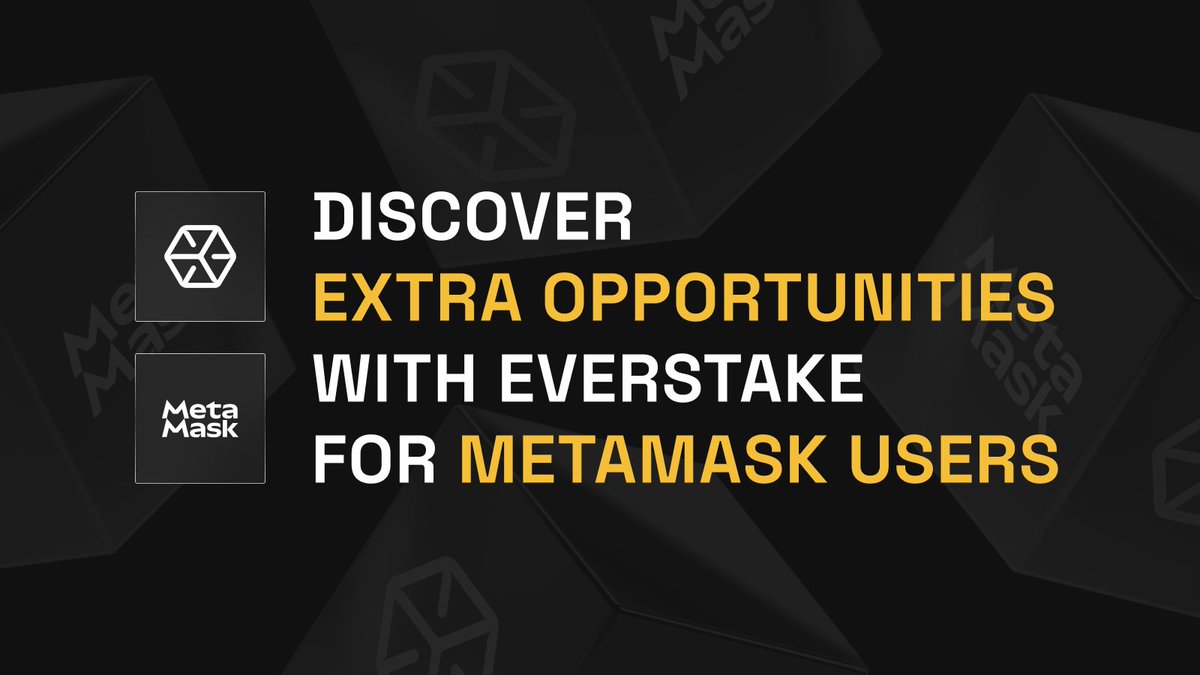 Everstake (@everstake_pool) on Twitter photo Everstake is thrilled to announce that <a href="/MetaMask/">MetaMask.eth 🦊</a> users can easily access Everstake’s staking options and additional functionalities via MetaMask Portfolio!
🎯 With Everstake you can expect:
• Staking of ETH and POL (with 0% commission for POL)
• A reliable staking Everstake is thrilled to announce that <a href="/MetaMask/">MetaMask.eth 🦊</a> users can easily access Everstake’s staking options and additional functionalities via MetaMask Portfolio!
🎯 With Everstake you can expect:
• Staking of ETH and POL (with 0% commission for POL)
• A reliable staking
