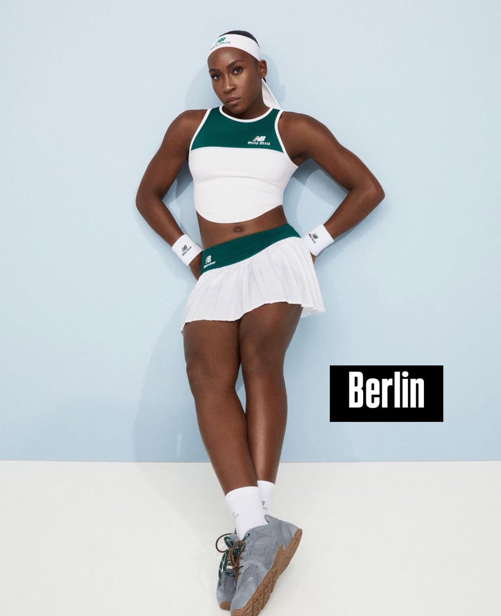 christianscourt's tweet photo. Coco Gauff has unveiled her three New Balance x Miu Miu fits 🔥

Which is your favorite? 👀 https://t.co/7Aw3oZY8am