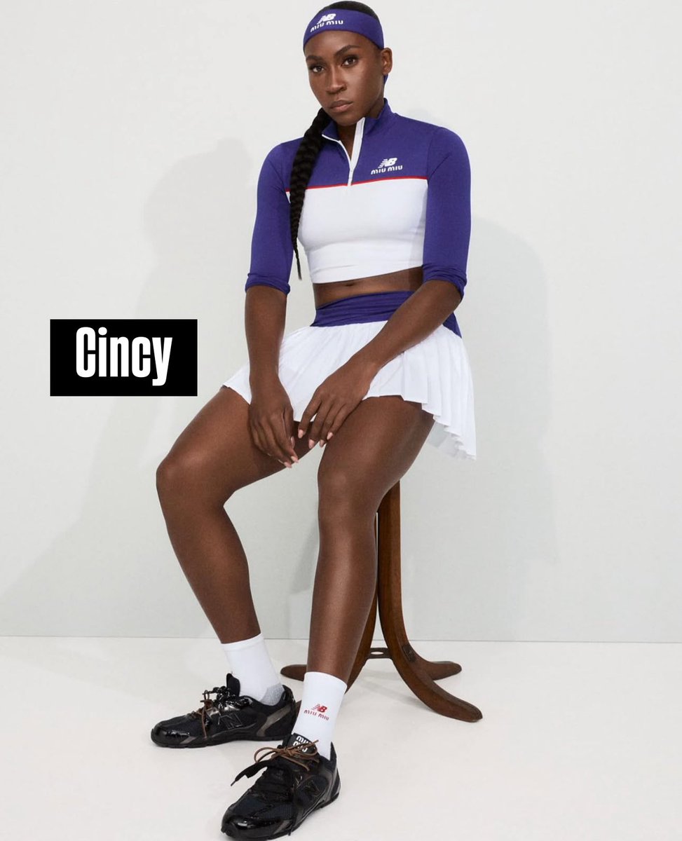 christianscourt's tweet photo. Coco Gauff has unveiled her three New Balance x Miu Miu fits 🔥

Which is your favorite? 👀 https://t.co/7Aw3oZY8am