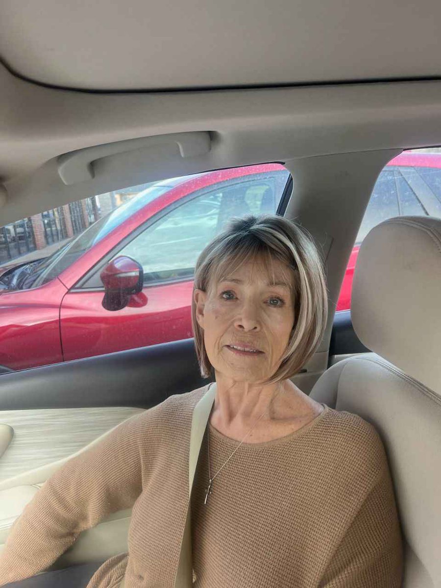 This beautiful woman is my mother Sandra Matthews, on April 18th 2025 at 6:41 pm she suffered a hemorrhagic stroke and is in the hands of Jesus and Hospice. She's been my rock my world and the reason I am as strong as I am. I am on my way to tell her goodbye and I love her.