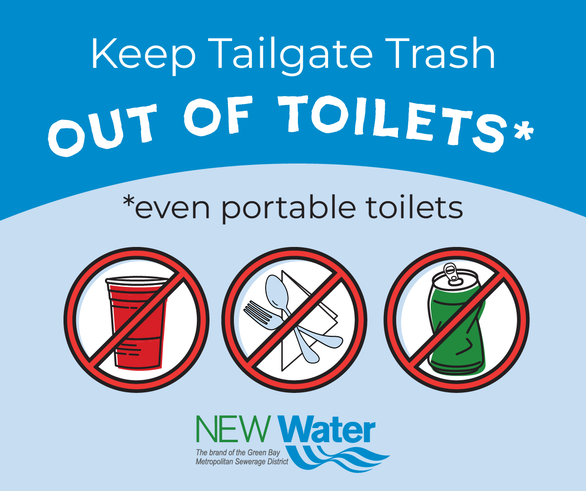 Your solo cups don’t flush and neither does your paper plates, utensils, or cans. Trash the trash – not the toilet. 
Only the 3Ps go into any toilet! 
Learn more: hubs.ly/Q03jxKQc0  
#3Ps #LoveYourPipes #FlushFighters #NFLDraft2025