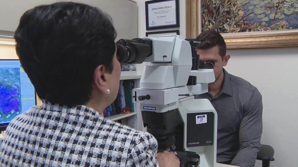 NM Media Relations (@nmhc_news) on Twitter photo It's an area of the hospital that patients never get to see, but those who work in the pathology lab see just about everything. <a href="/WGNNews/">WGN TV News</a> checks in with <a href="/NorthwesternMed/">Northwestern Medicine</a>'s <a href="/NayarRitu/">Ritu Nayar, MD</a> and the <a href="/NU_Pathology/">Northwestern Pathology</a> team who are advancing #cancer detection. buff.ly/Nk7uMTi It's an area of the hospital that patients never get to see, but those who work in the pathology lab see just about everything. <a href="/WGNNews/">WGN TV News</a> checks in with <a href="/NorthwesternMed/">Northwestern Medicine</a>'s <a href="/NayarRitu/">Ritu Nayar, MD</a> and the <a href="/NU_Pathology/">Northwestern Pathology</a> team who are advancing #cancer detection. buff.ly/Nk7uMTi