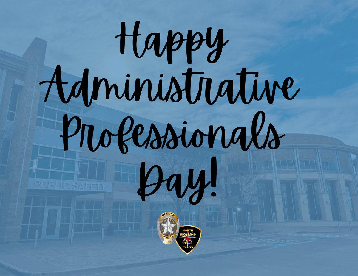 Happy #AdminProfessionalsDay! 💼 Today we celebrate the amazing team behind the scenes who keep NRHPD running strong. Thank you for all you do!  #YourNRHPD #NRHPDTeam #ThankYou