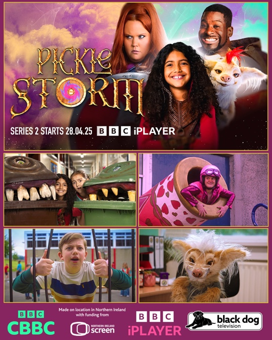 Butter my beard, the second series of our kids' show PICKLE STORM starts 6pm Mon 28th April on <a href="/cbbc/">CBBC</a> and <a href="/BBCiPlayer/">BBC iPlayer</a> 8 episodes of big laughs and crazy magic.