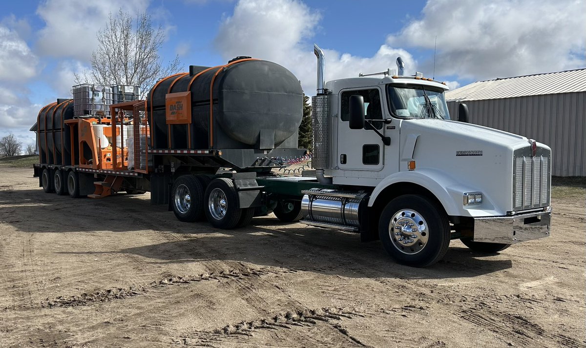 Getting spray tender ready to go