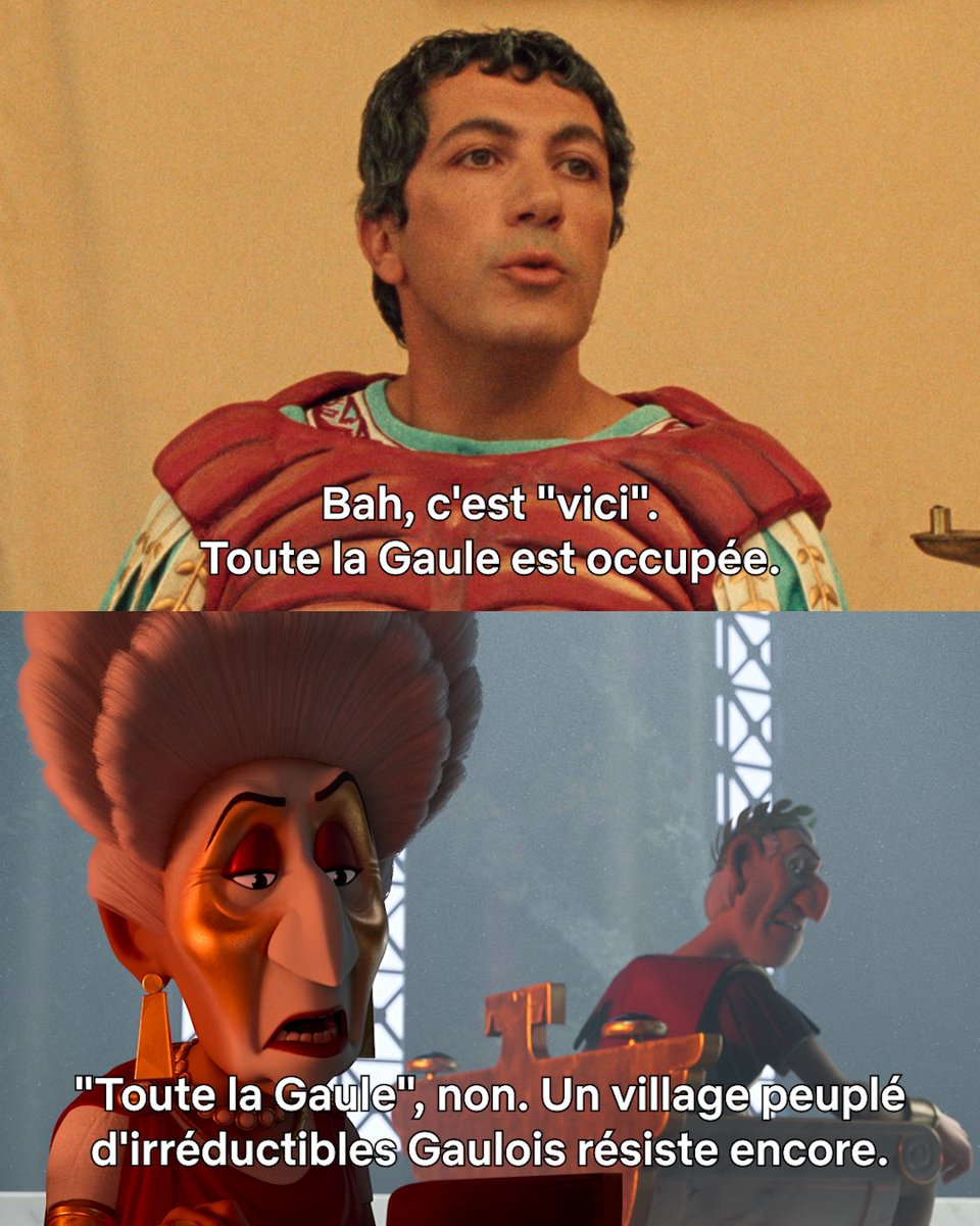 Alain Chabat, César, le retour.

J-7 avant la série d'animation ASTÉRIX &amp; OBÉLIX : Le Combat des Chefs !
