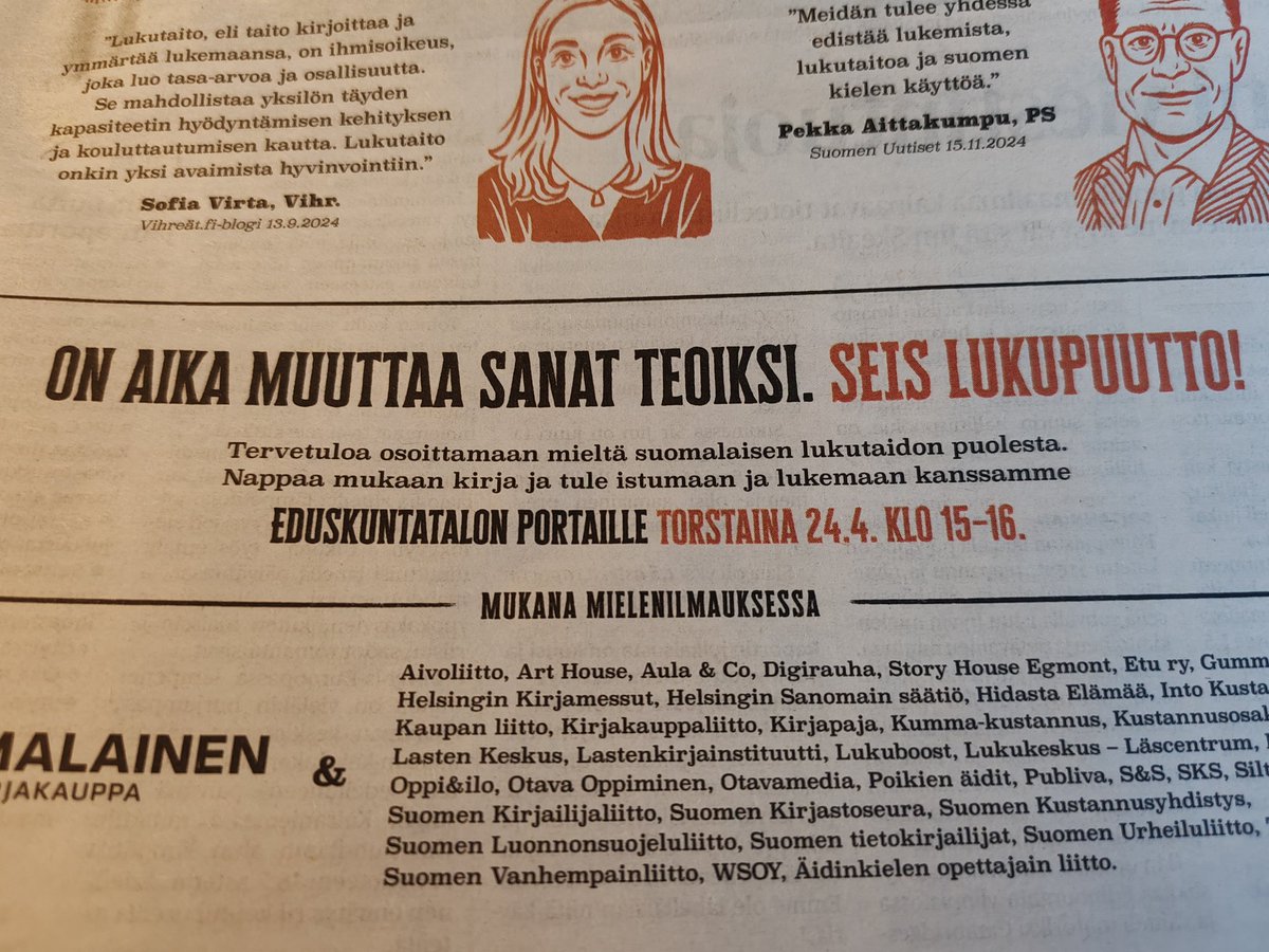 MuoriskaJ's tweet image. #seis #lukupuutto
#menovinkki