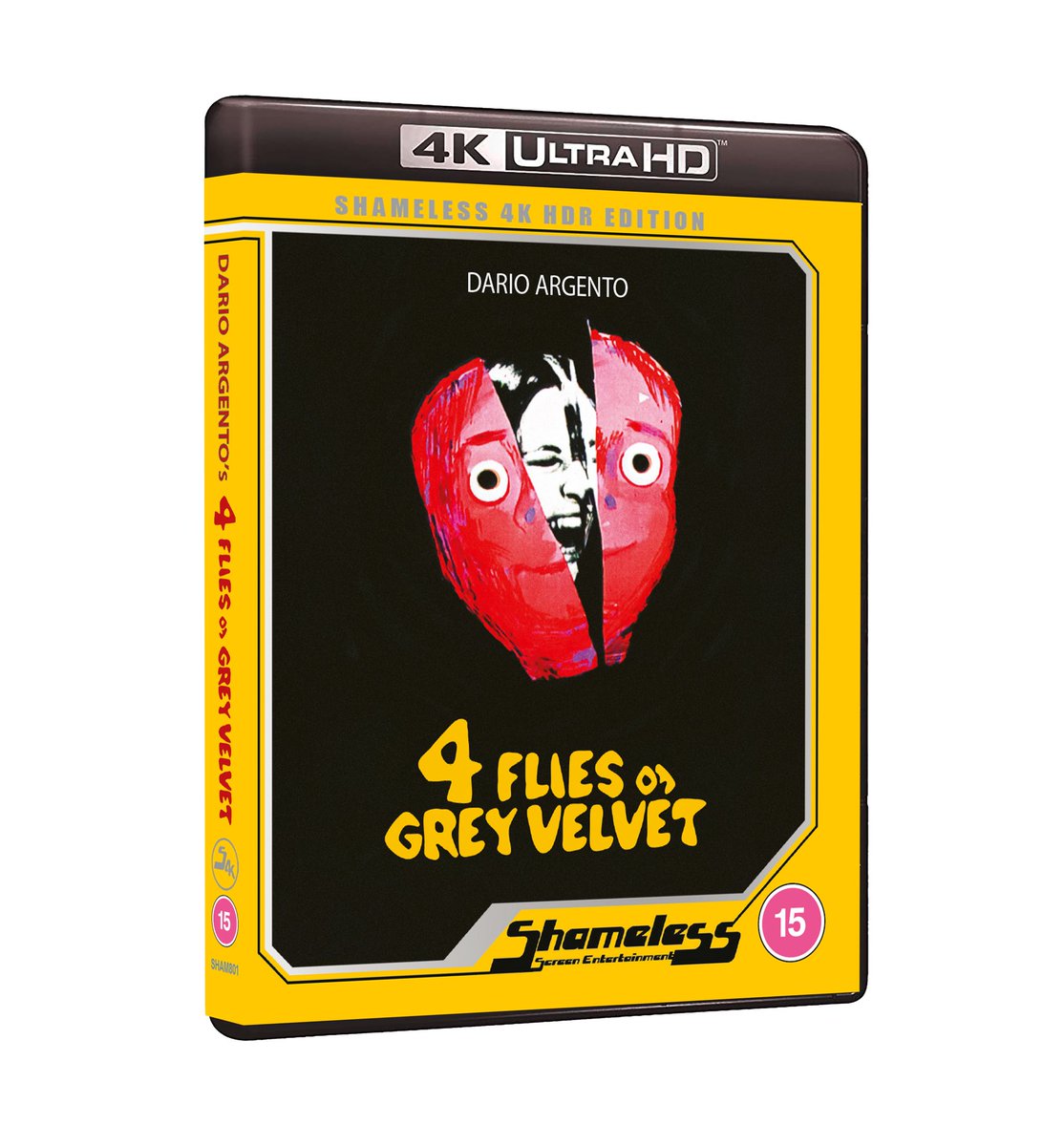 Argento’s Four Flies on Grey Velvet spreads its wings in 4K UHD — LIMITED EDITION! This limited edition comes housed in a stylish slipcase with reversible box artwork.

Get yours today in advance of its official release—direct from Shameless 🪰

shameless-films.com/product/four-f…
