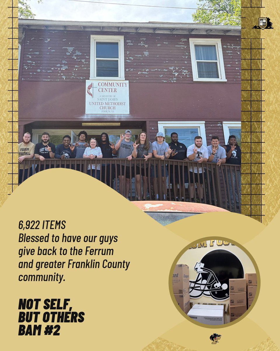 Proud to see our team making plays off the field. Huge thanks to everyone who supported our canned food drive. Together we can tackle any obstacle with our strong community.

#BAM
#PROCESS 
#SDTW