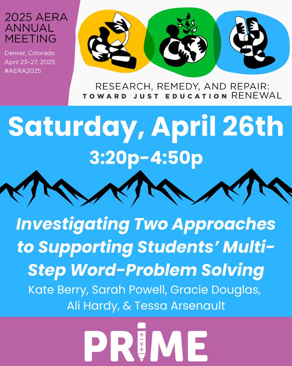 At #AERA2025? Come and learn more about our multi-step word-problem tutoring with Pirate Math Equation Quest. Also, download all of our materials for free! piratemathequationquest.com