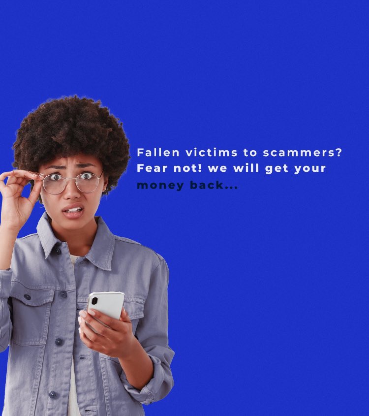 Have you been scammed and thought all hope was lost?

Don’t let the scammers win! 💸 We specialize in helping victims like you reclaim their lost funds. 

#cryptorecovery #eth #btc