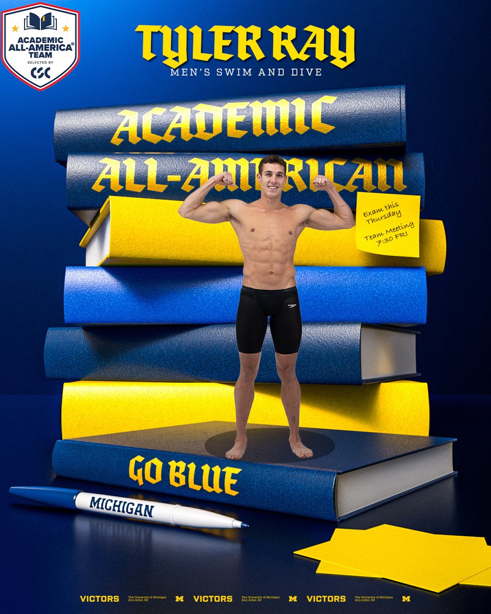 Michigan Swimming & Diving (@umichswimdive) on Twitter photo Getting it done in the pool and in the classroom! Congrats to Tyler on earning <a href="/CollSportsComm/">College Sports Communicators</a> Academic All-America honors!! #GoBlue Getting it done in the pool and in the classroom! Congrats to Tyler on earning <a href="/CollSportsComm/">College Sports Communicators</a> Academic All-America honors!! #GoBlue