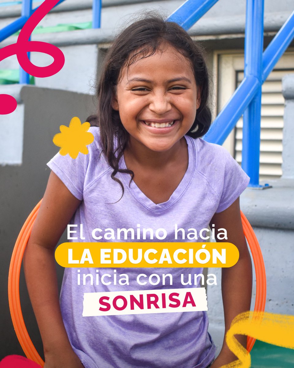 😊📚 Una sonrisa es el primer paso hacia el aprendizaje. Cuando los niñ@ tienen acceso a la educación, su mundo se llena de posibilidades, sueños y oportunidades. Sigamos construyendo juntos para que ningún niño o niña se quede atrás 💛