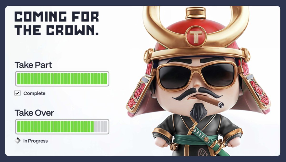 The throne belongs to whoever can take it👑

Millions will $GAMBLE.